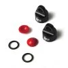 GMade Molded Aeration Shock Caps/ Aluminium Aeration Screws