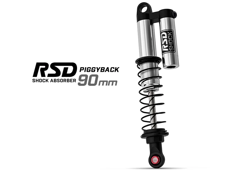 Gmade RSD Piggyback Shock 90mm For 1/10 Crawler (2) 1 Gmade RSD Piggyback Shock 90mm For 1/10 Crawler (2)