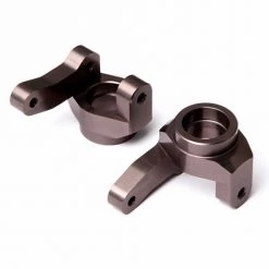 GMade Aluminium Zero Ackerman Knuckle Arm (TITANIUM Grey) PR