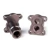 GMade Alum Straight Axle (2) Adaptor Titanium Gray R1 Axle