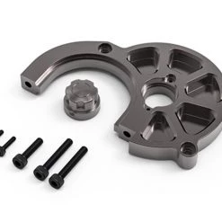 GMade GR01 Aluminium Motor Mount Set (Titanium Gray)