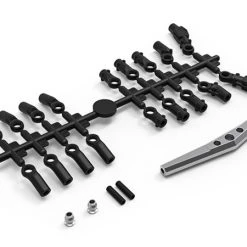 GMade GR01 Machined M4 99mm Upper Link (Silver)