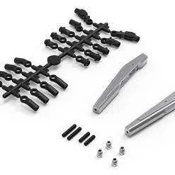 GMade GR01 Aluminium Trailing Arm (Silver)