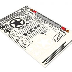 Gmade Military Buffalo Decal Sheet