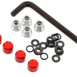 GMade 1.9 RH05 Wheel Hubs (Red) (4)