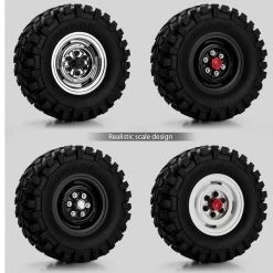 GMade 1.9 RH04 Wheel Hubs (Black) -Cheap GMade Store gm70154 2 2