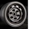 GMade 1.9 SR02 Beadlock Wheels (2) - Uncoated Steel