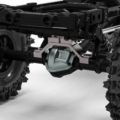 GMade GA44 Aluminum Rear Axle Truss (Titanium Gray)