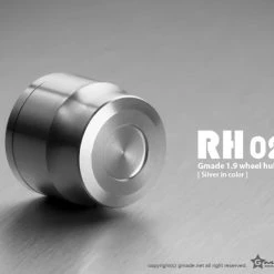 GMade 1.9 RH02 Wheel Hubs (Silver)